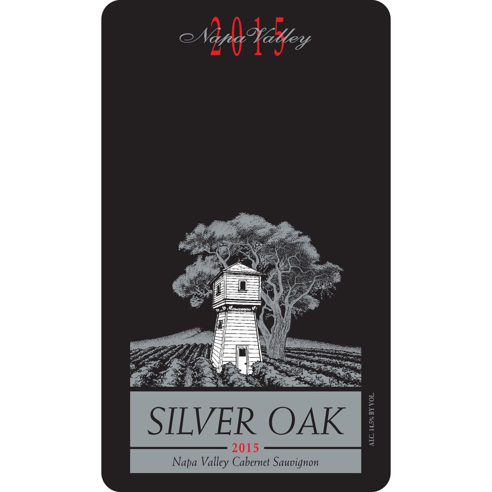 Silver Oak Cabernet Sauvignon Napa Valley 2015 L Bottle