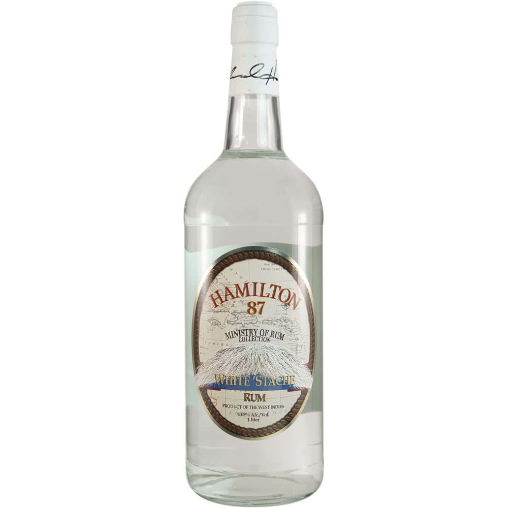 Hamilton White Stache Rum L Bottle