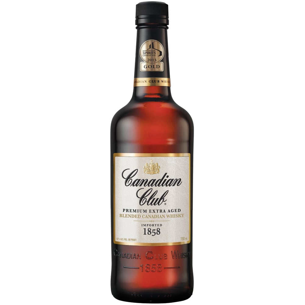 Canadian Club Canadian Whisky | 750 ml Bottle