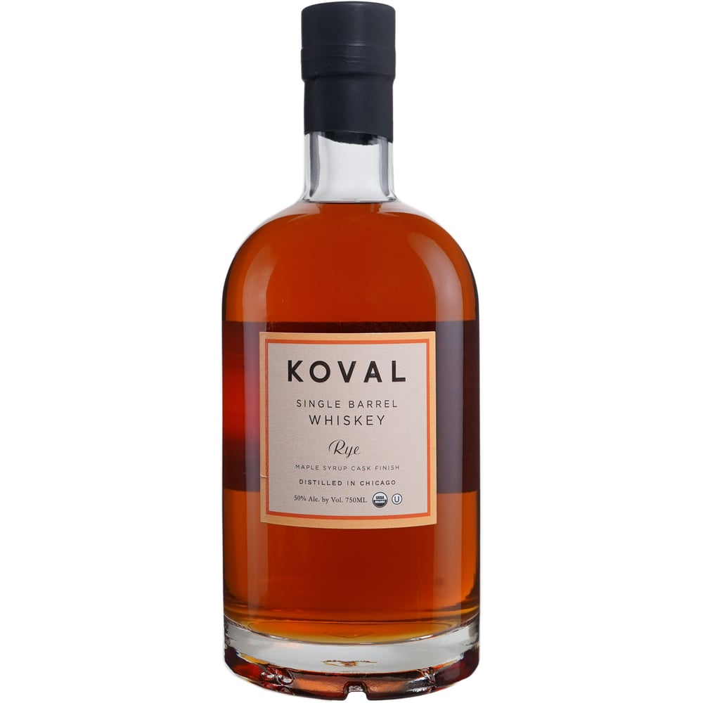 Koval Rye Whiskey Finished in Maple Syrup Cask | 750 ml Bottle