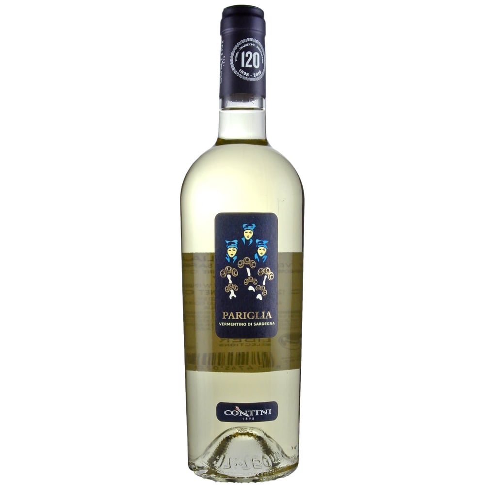 Contini Pariglia Vermentino di Sardegna 2023 | 750 ml Bottle, image size:1000x1000