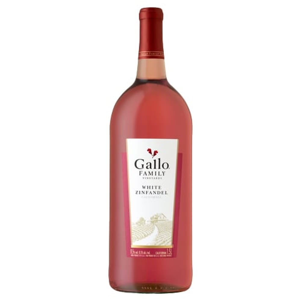 Gallo Family Vineyards White Zinfandel L Bottle