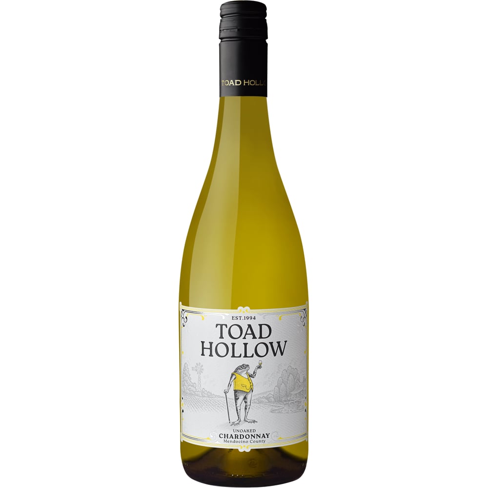 Toad Hollow Unoaked Chardonnay Francine's Selection 2024 750 ml