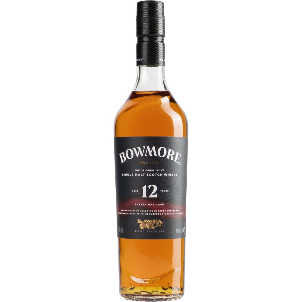 Bowmore 12 year old Sherry Cask Islay Malt | 700 ml Bottle