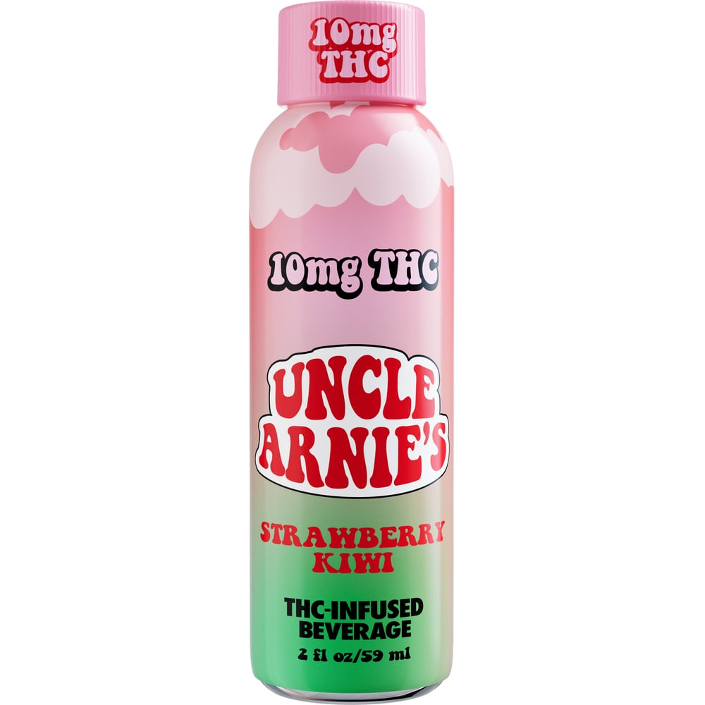 Uncle Arnie's Strawberry Kiwi 10mg THC | 2 oz Bottle