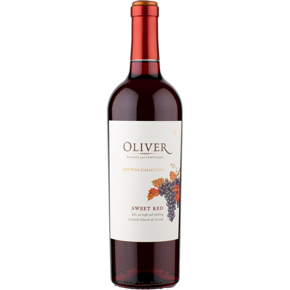 Oliver Winery Sweet Red 750 ml Bottle