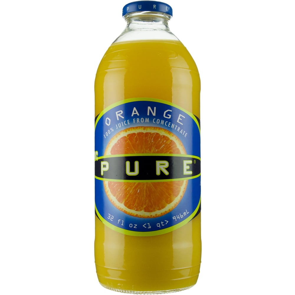 Mr Pure Orange Juice 32 oz Bottle