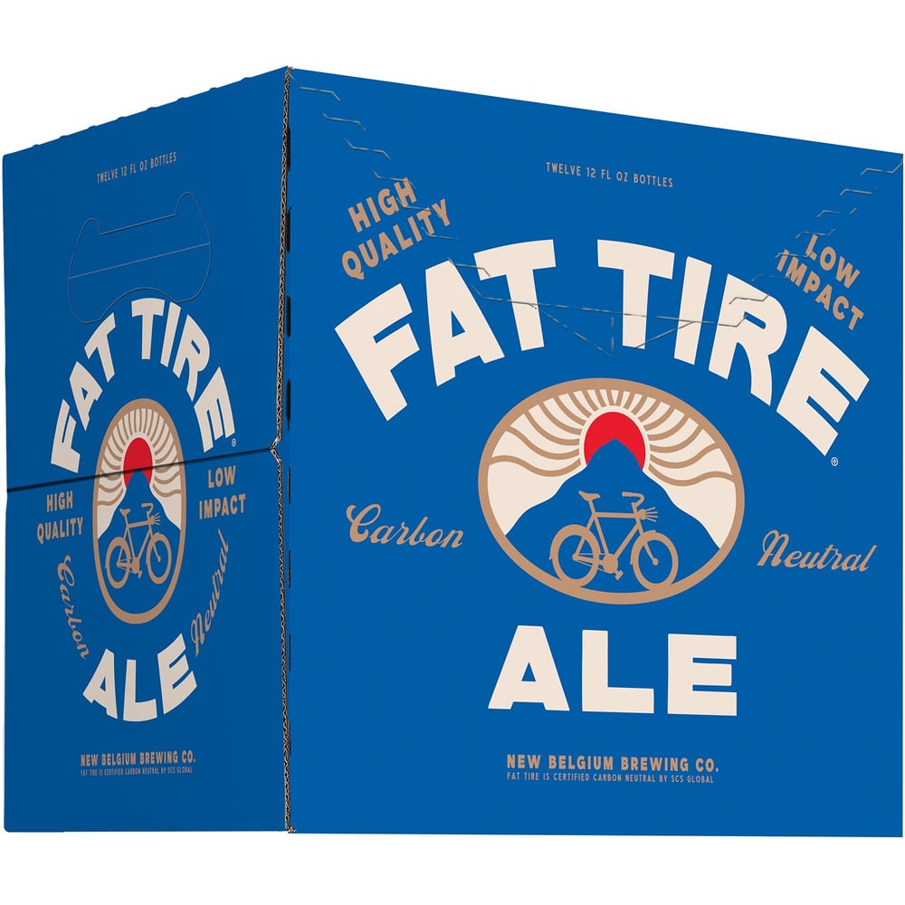 New Belgium Fat Tire 12 pack of 12 oz Bottle