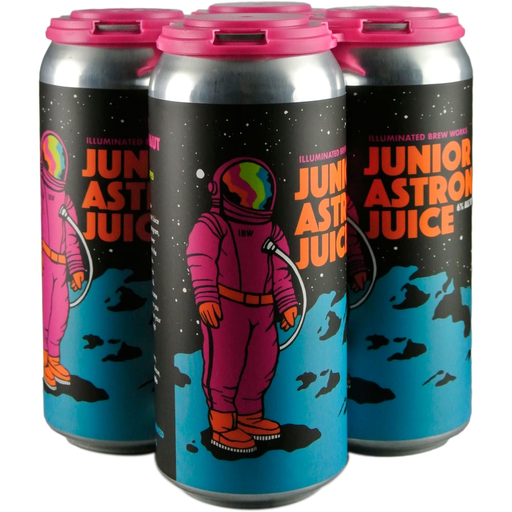 Illuminated Brew Works Junior Astronaut Juice pack of 16 oz Can