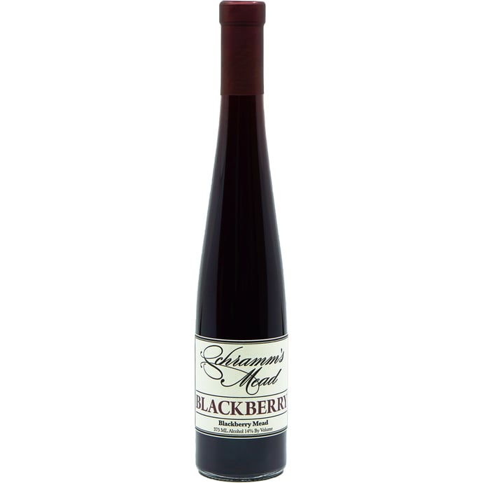 Schramm's Blackberry Half Bottle