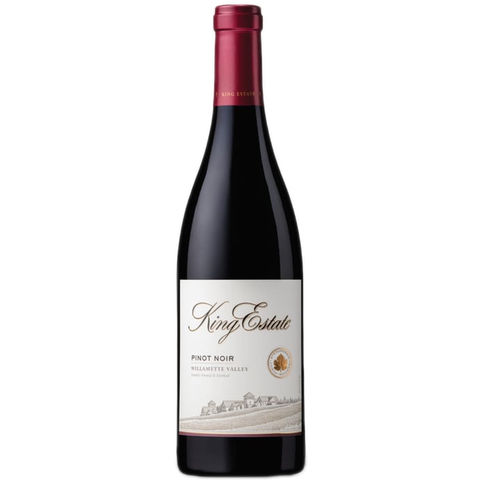 King Estate Pinot Noir 2017 Half Bottle