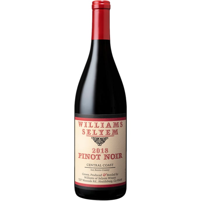 Williams Selyem Pinot Noir Central Coast 2018