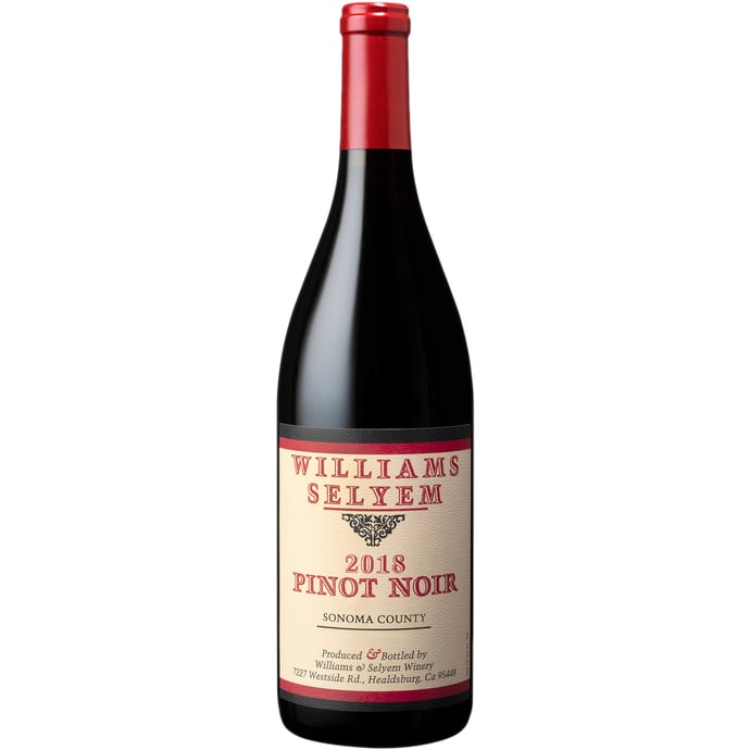 Williams Selyem Pinot Noir Sonoma County 2018