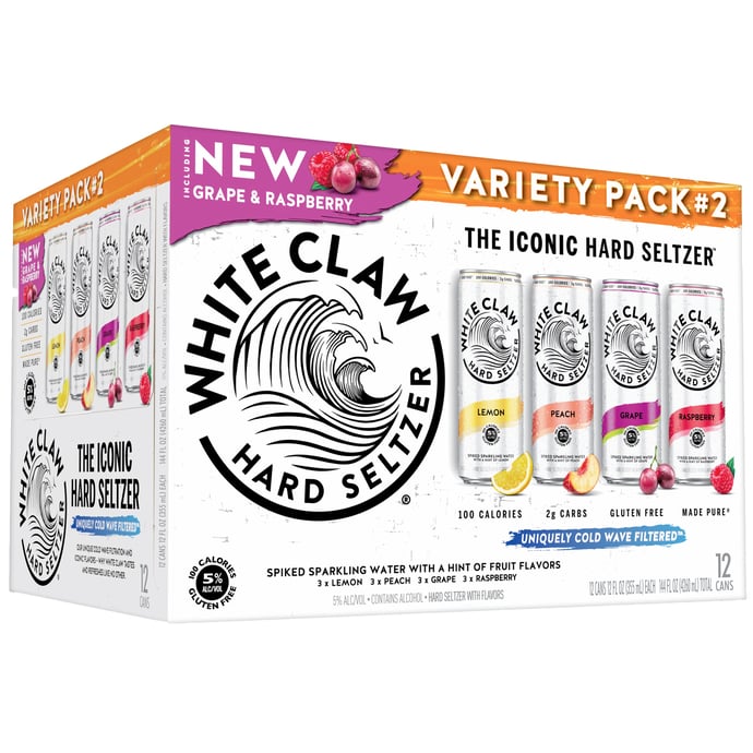 White Claw Hard Seltzer Variety Pack No. 2