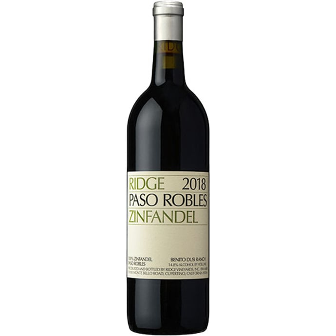 Ridge Zinfandel Dusi Ranch 2018