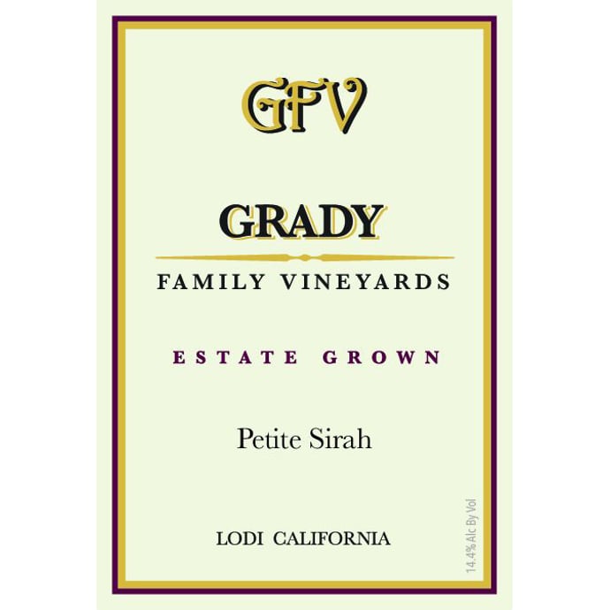 Grady Family Vineyards Petite Sirah 2017