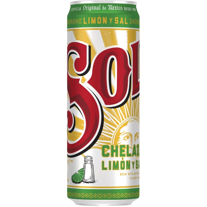 Sol Chelada Limon y Sal