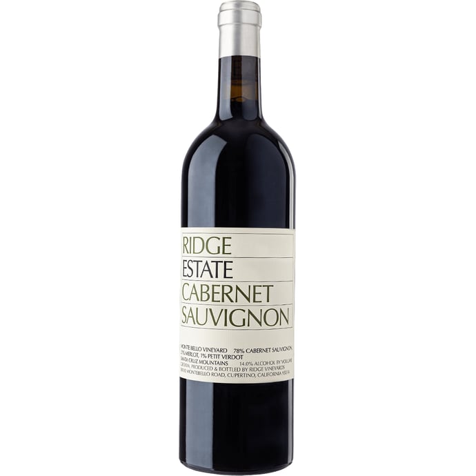 Ridge Cabernet Sauvignon Estate 2017