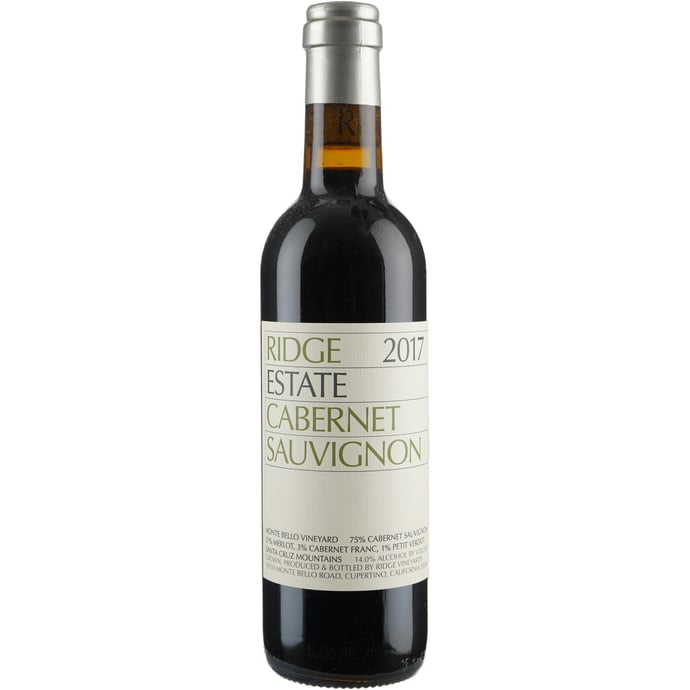 Ridge Cabernet Sauvignon Estate 2017 Half Bottle