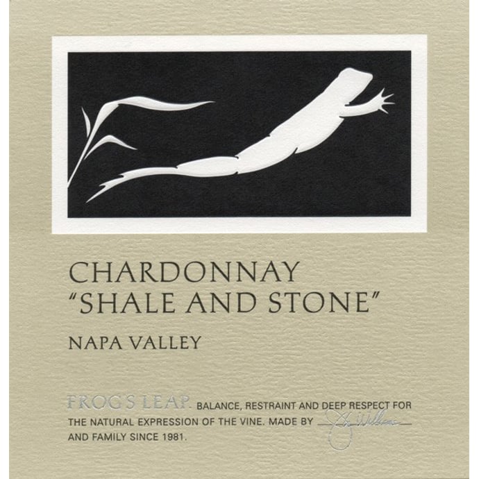Frog's Leap Chardonnay Shale and Stone 2018