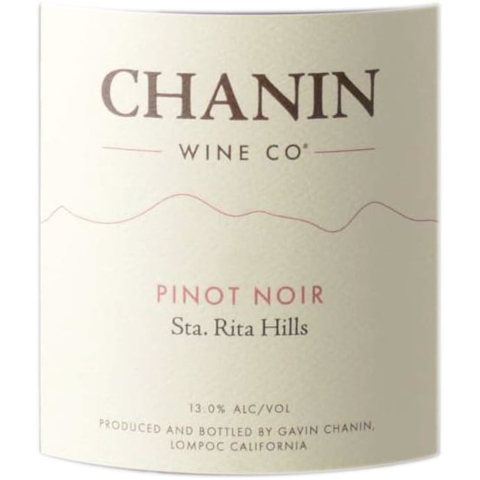Chanin Pinot Noir Sta. Rita Hills 2018