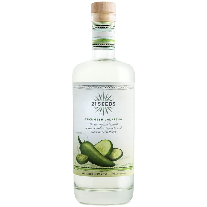 21 Seeds Tequila Cucumber Jalapeno Infused Blanco