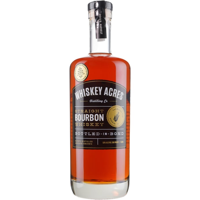 Whiskey Acres Straight Bourbon Bottled in Bond