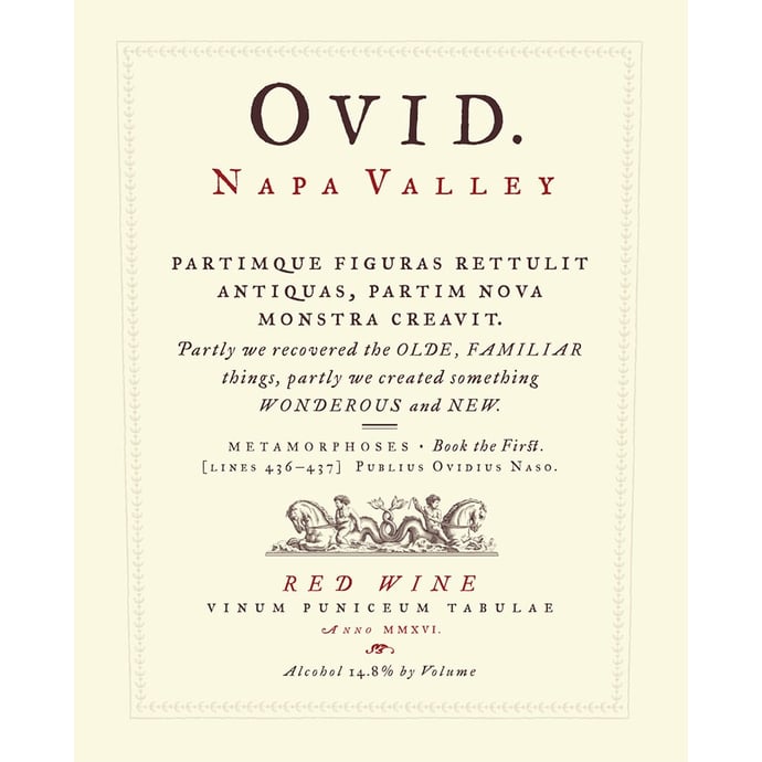 Ovid Napa Valley Red 2016