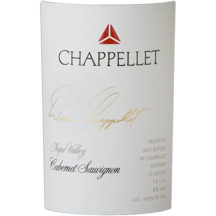Chappellet Signature Reserve Cabernet Sauvignon 2017