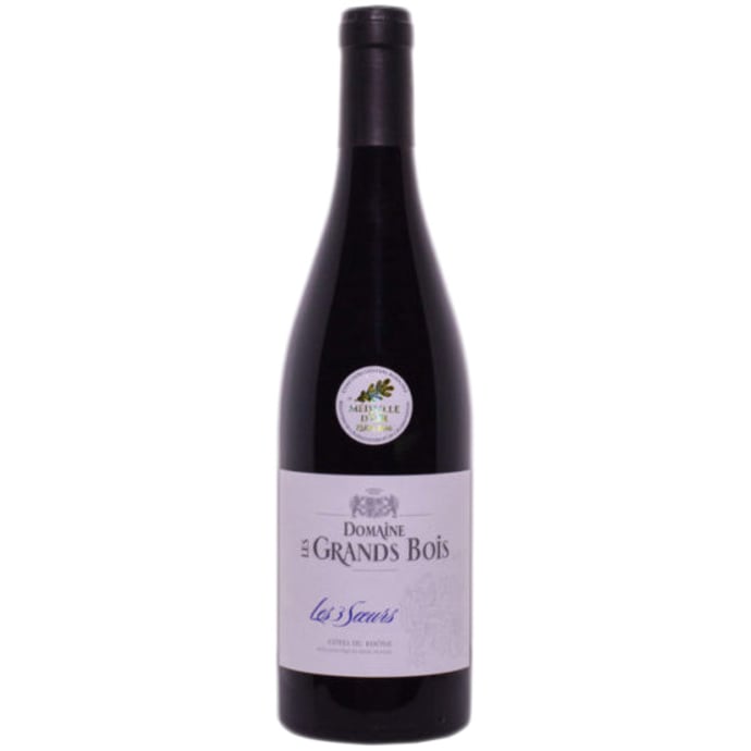 Domaine Les Grands Bois Cotes du Rhone Cuvee Trois Soeurs 2018
