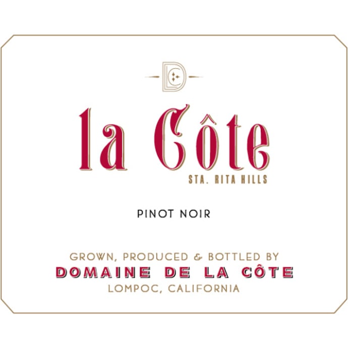 Domaine de la Cote Pinot Noir La Cote 2017