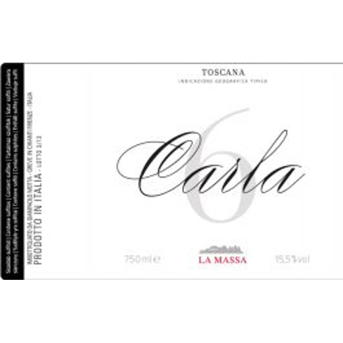 La Massa Carla 6 Toscana Rosso 2015
