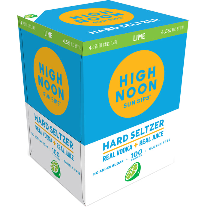 High Noon Vodka & Soda Lime