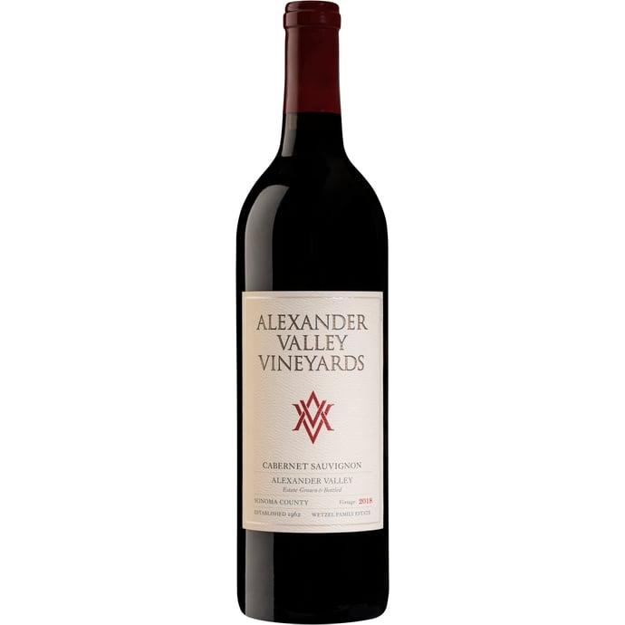 Alexander Valley Vineyards Cabernet Sauvignon 2018
