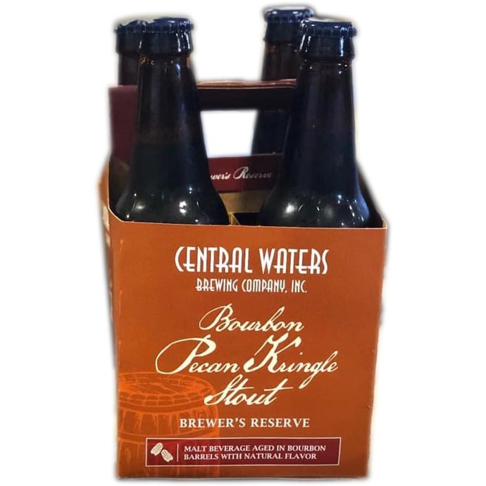 Central Waters Bourbon Pecan Kringle Stout