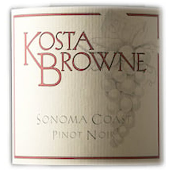 Kosta Browne Pinot Noir Sonoma Coast 2018