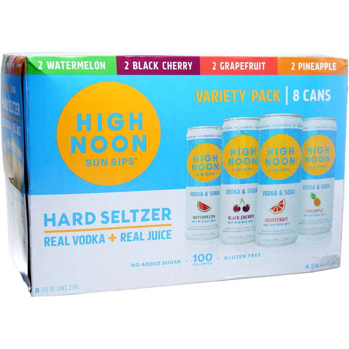 High Noon Vodka & Soda Variety
