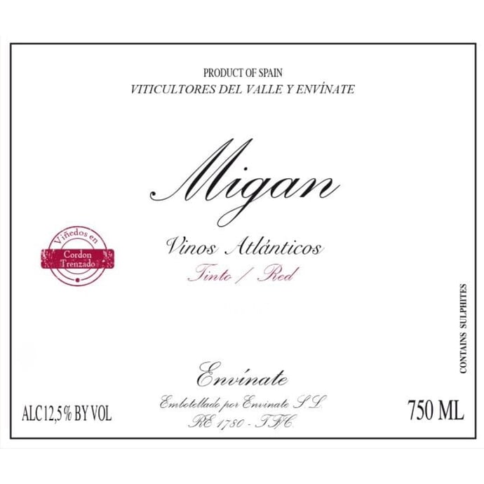 Envinate Migan Tinto Natural 2018