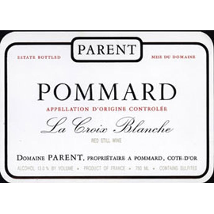 Domaine Parent Pommard La Croix Blanche 2018