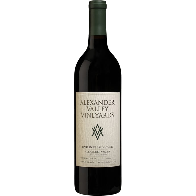 Alexander Valley Vineyards Cabernet Sauvignon Organically Grown 2018