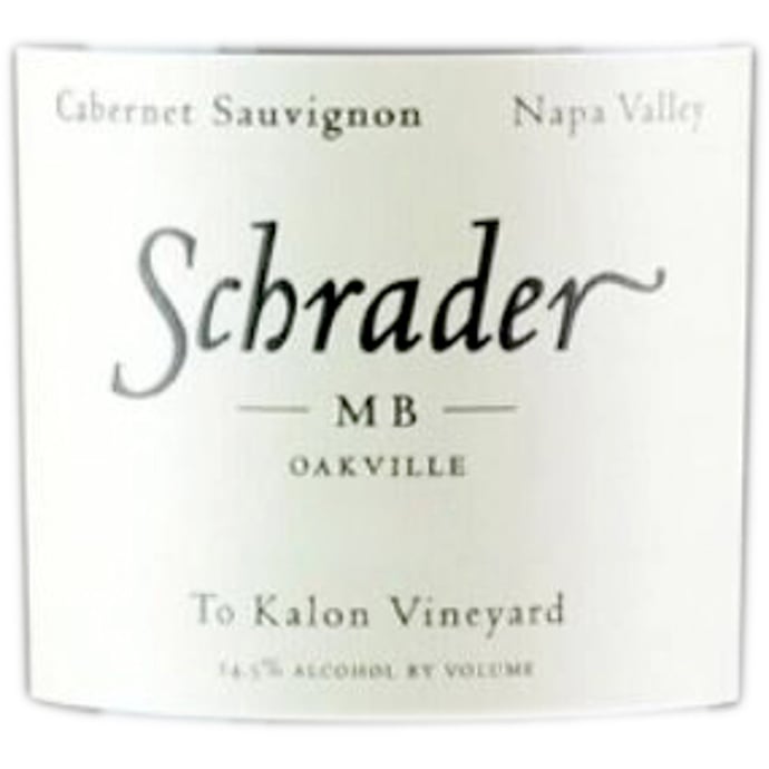Schrader Cellars Cabernet Sauvignon MB 2017
