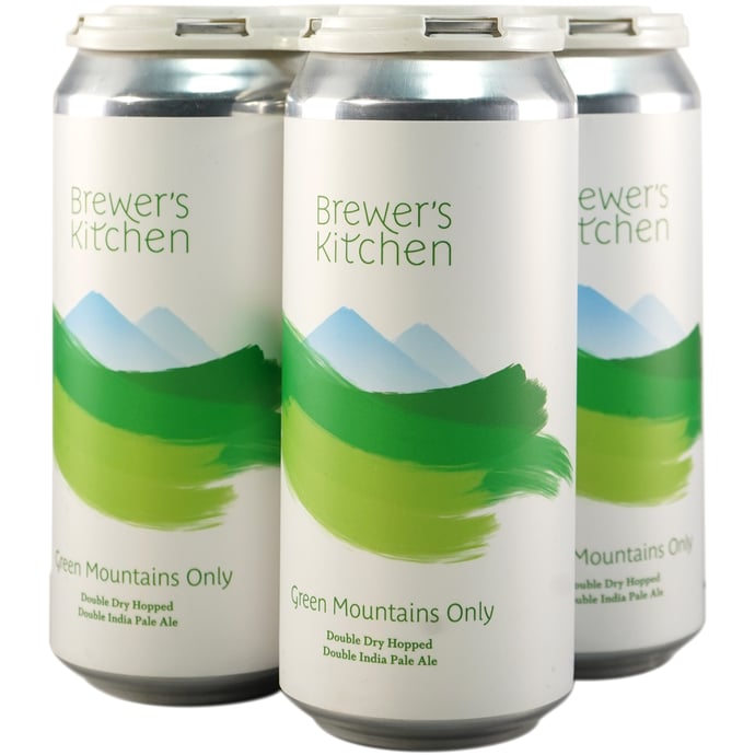 Brewer's Kitchen Green Mountains Only Double NEIPA