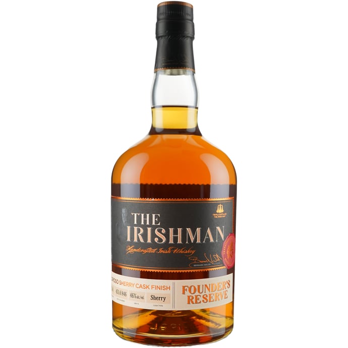 The Irishman Caribbean Cask Finish Founder's Reserve Irish Whiskey
