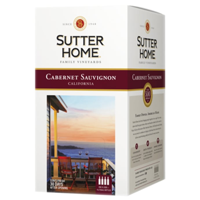 Sutter Home Cabernet Sauvignon Bag in Box