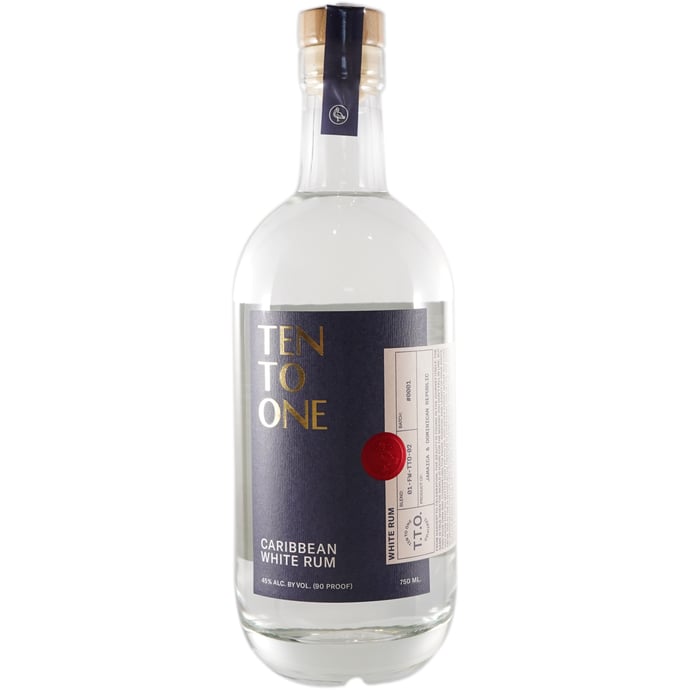 Ten to One Caribbean White Rum