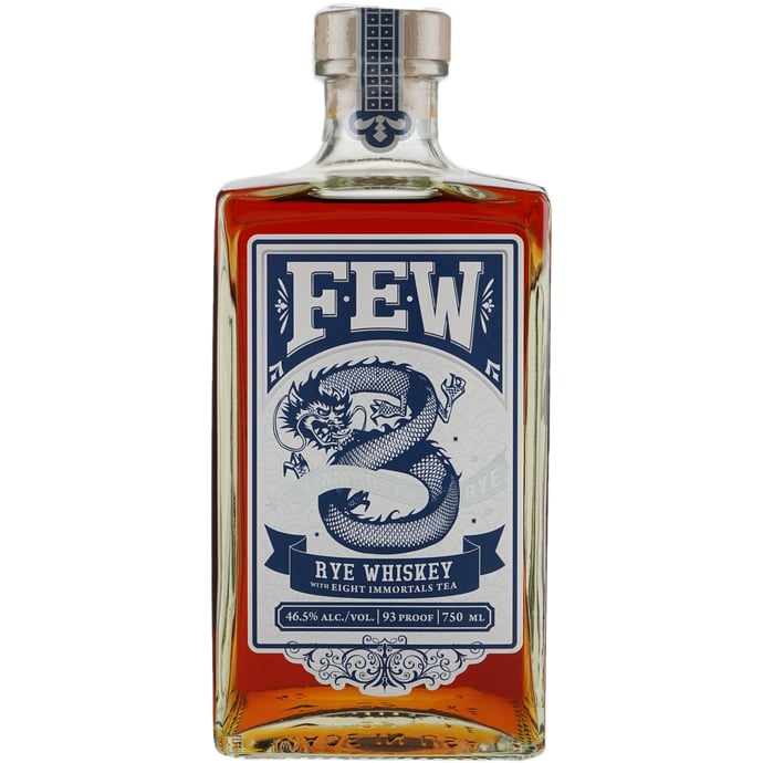 FEW Spirits Immortal Rye Whiskey with Eight Immortals Tea