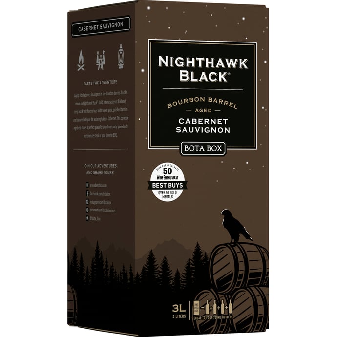 Bota Box Nighthawk Bourbon Barrel Aged Cabernet Sauvignon