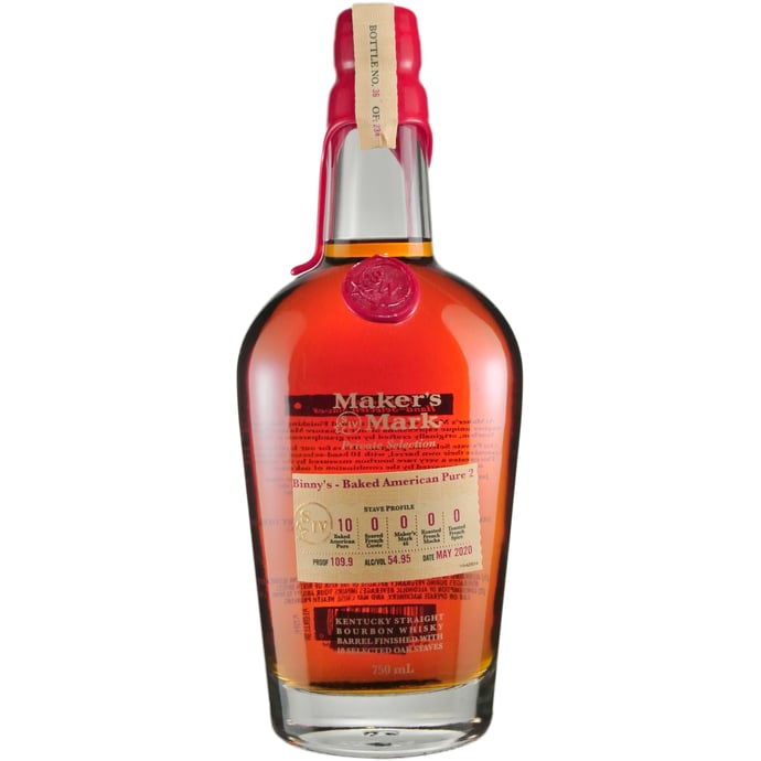Maker's Mark Private Select Baked American Pure Single Stave Barrel # 8475