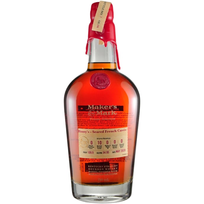 Maker's Mark Private Select Seared French Cuvee Single Stave Barrel