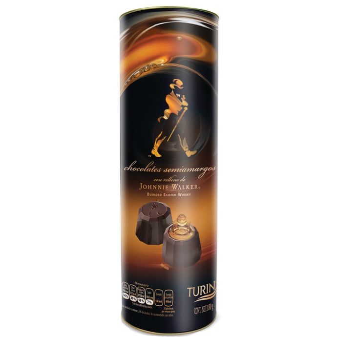 Turin Johnnie Walker Chocolates Tube